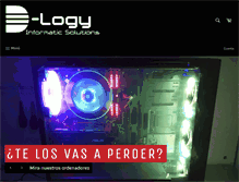 Tablet Screenshot of d-logy.com